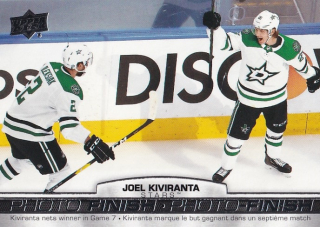 Hokejová karta Joel Kiviranta UD Tim Hortons 2021-22 Photo Finish č. PF-6