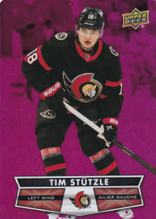 Hokejová karta Tim Stutzle UD Tim Hortons 2021-22 paralelní č. DC-7