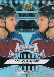 Hokejová karta Nathan MacKinnon UD MVP 2020-21 Mirror č. MM-2