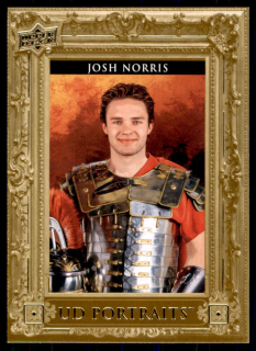 Hokejová karta Josh Norris UD S1 2023-24 UD Portraits č. P-12