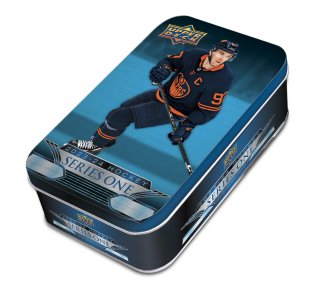Box hokejových karet Upper Deck Series 1 2023-24 Tin
