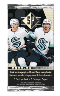Balíček hokejových karet UD SP 2022-23 Retail