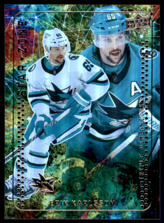 Hokejová karta Erik Karlsson UD S1 2023-24 Star Zone č. SZ-12