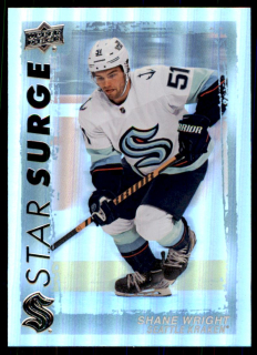 Hokejová karta Shane Wright UD S1 2023-24 Star Surge č. SS-10