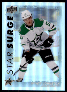 Hokejová karta Wyatt Johnston UD S1 2023-24 Star Surge č. SS-22
