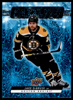 Hokejová karta Jake DeBrusk UD S1 2023-24 Dazzlers č. DZ-1