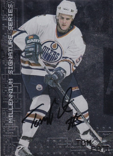 Hokejová karta Tom Poti ITG 1999-00 Millennium Signatures RC č. 98