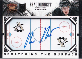 Hokejová karta Beau Bennett Panini Crown Royale 2013-13 RC Auto č. SC-BB