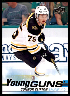 Hokejová karta Connor Clifton UD S1 2019-20 Young Guns č. 243