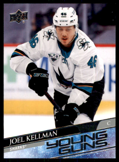 Hokejová karta Joel Kellman UD S2 2020-21 Young Guns č. 498