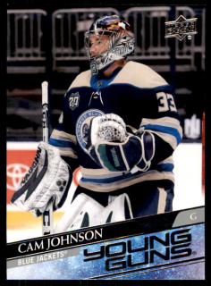 Hokejová karta Cam Johnson UD Extended 2020-21 Young Guns č. 712