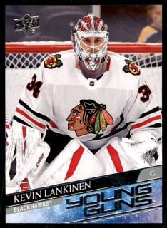 Hokejová karta Kevin Lankinen UD S2 2020-21 Young Guns č. 497