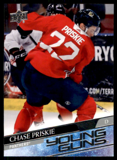 Hokejová karta Chase Priskie UD S2 2020-21 Young Guns č. 473