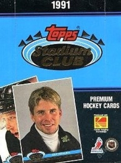 Box hokejových karet 1991-92 Topps Stadium Club 
