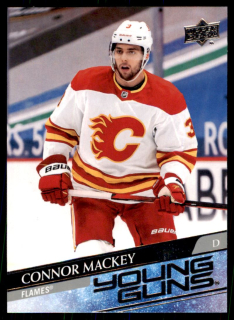 Hokejová karta Connor Mackey UD Extended 2020-21 Young Guns č. 707