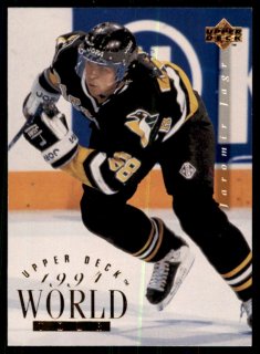 Hokejová karta Jaromír Jágr Upper Deck 1994-95 World Tour č. 544