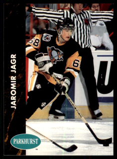 Hokejová karta Jaromír Jágr Pro Set Parkhurst 1991-92 base č. 132