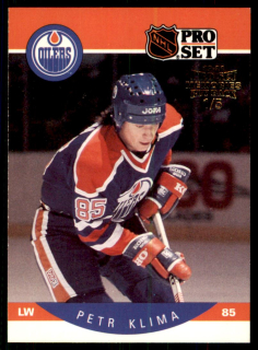 Hokejová karta Petr Klíma Pro Set 1990-91 Memories /5 č. 86