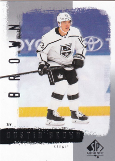 Hokejová karta Dustin Brown UD SP Authentic 2020-21 Retro č. R82