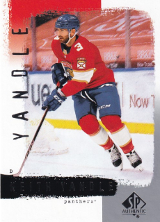 Hokejová karta Keith Yandle UD SP Authentic 2020-21 Retro č. R11