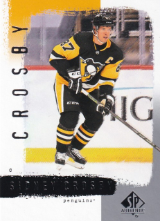 Hokejová karta Sidney Crosby UD SP Authentic 2020-21 Retro č. R76