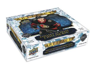Box hokejových karet 2023-24 UD Artifacts Hobby
