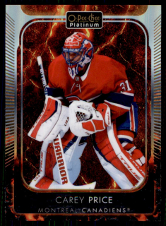 Hokejová karta Carey Price OPC Platinum 2021-22 Hot Magma /499 č. 10