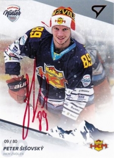 Peter Šišovský Winter Classic Autograph Tipsport Liga 2018-19 W.C. 09/80