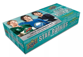 Box hokejových karet 2022-23 UD Star Rookies Box Hockey Set