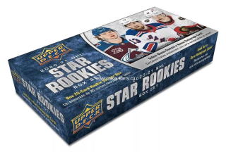 Box hokejových karet 2020-21 UD Star Rookies Box Hockey Set
