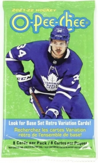 Balíček hokejových karet UD O-Pee-Chee Hockey 2021-22 Retail