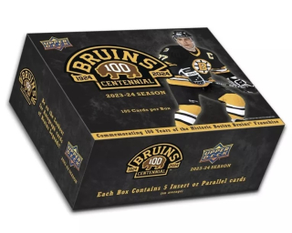 Box hokejových karet UD Boston Bruins Centennial 2023-24 Box Set