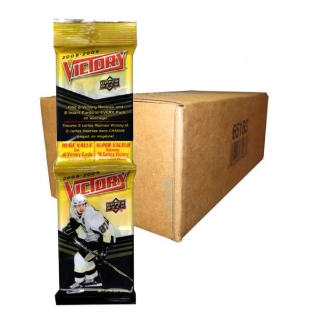 Box hokejových karet Victory 2008-09 Fat Pack Box (18 balíčků)