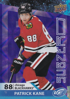 Hokejová karta Patrik Kane UD ICe 2021-22 Sub Zero č. SZ-21