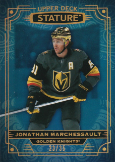 Hokejová karta Jonathan Marchessault UD Stature Blue /35 č. 61