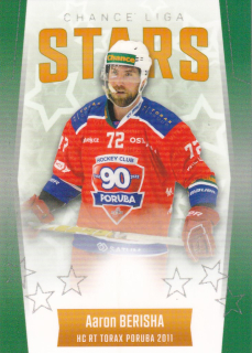 Hokejová karta Aaron Berisha Goal S1 2022-23 Chance liga Stars č. 12