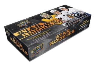 Box hokejových karet 2023-24 UD Star Rookies Box Hockey Set