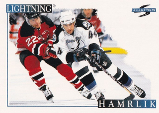 Hokejová karta Roman Hamrlík Pinnacle Score 1995-96 řadová č. 185