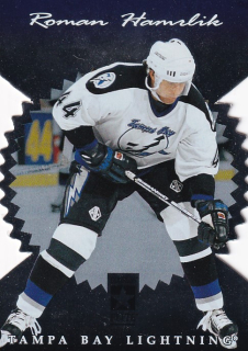 Hokejová karta Roman Hamrlík Donruss Elite 1996-97 Die Cut č. 23