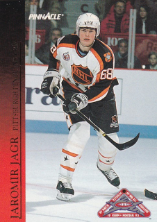 Hokejová karta Jaromír Jágr Pinnacle 1993-94 All-Star č. 20