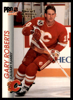 Hokejová karta Gary Roberts Leaf 2020-21 Pro Set Memories /5 č. 21