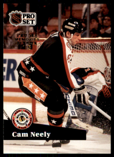 Hokejová karta Cam Neely Leaf 2020-21 Pro Set Memories /5 č. 300