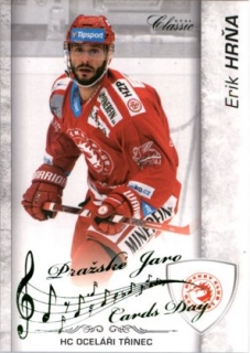 Hokejová karta Erik Hrňa OFS 17/18 Serie II. Pražské Jaro base