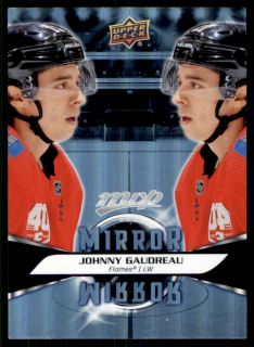 Hokejová karta Johnny Gaudreau UD MVP 2020-21 Mirror č- MM-10