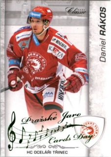 Hokejová karta Daniel Rákos OFS 17/18 Serie II. Pražské Jaro base