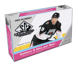 Box hokejových karet UD SP Game Used 2023-24 Hobby