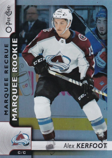 Hokejová karta Alex Kerfoot OPC 2017-18 Marquee Rookie č. 648