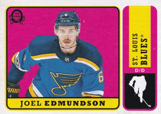 Hokejová karta Joel Edmundson OPC 2018-19 Retro č. 472