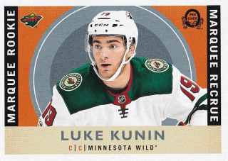 Hokejová karta Luke Kunin OPC 2017-18 Marquee Rookie Retro č. 624