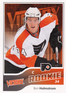 Hokejová karta Ben Holmstrom UD Victory 2011-12 Rookie č. 240